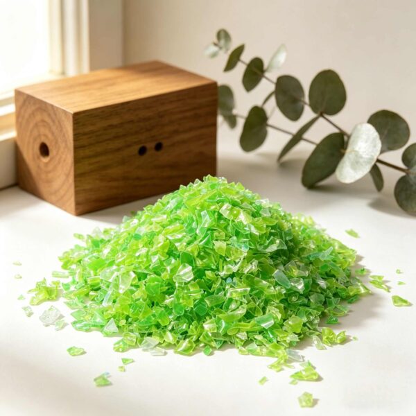 Green RPET  Flakes