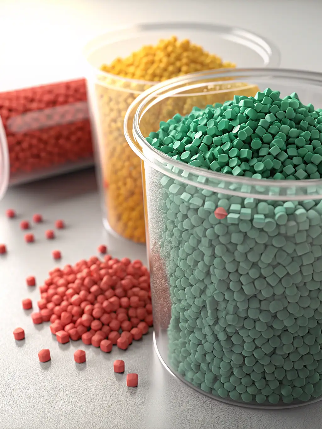 A visual representation of RePlastic Global's bio-plasticizers derived from renewable resources, showcasing their eco-friendly composition and sustainable sourcing.