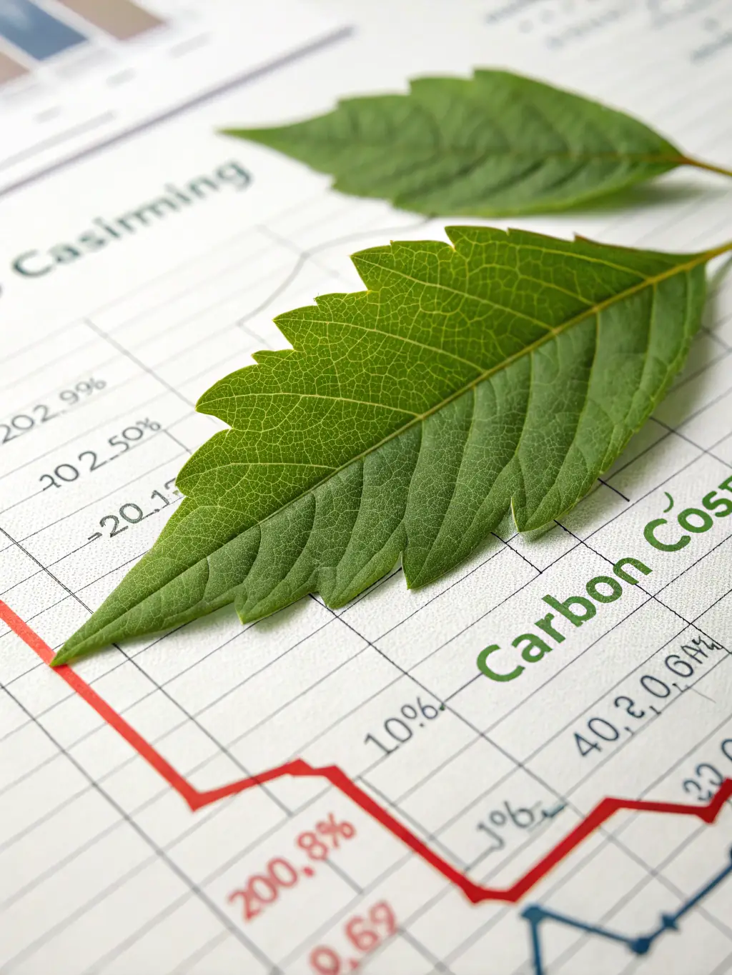 A graph illustrating the reduced carbon footprint achieved by using RePlastic Global's R-PET pellets compared to virgin plastics, emphasizing the environmental benefits.