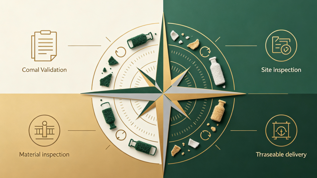 How to Verify a GRS Certificate: Avoid Fake Claims in rPET Supply Chains 1 The current image has no alternative text. The file name is: 博客-4-scaled.png