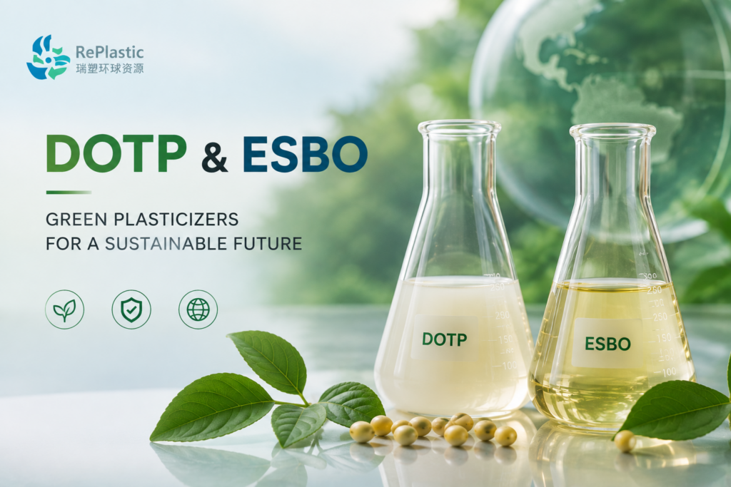 Green DOTP and Epoxidized Soybean Oil (ESBO): How to Help the PVC Industry Cope with Stringent Environmental Regulations 1 The current image has no alternative text. The file name is: 9.2.png